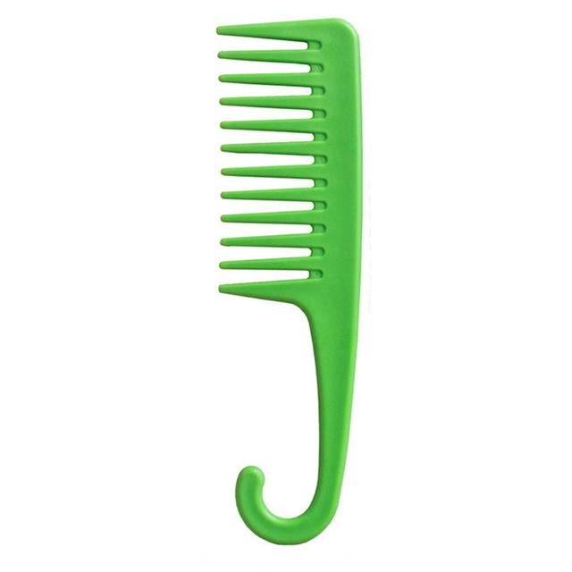 Wide Tooth Comb Detangling Hair Brush, Premium Care Handgrip Comb, Apply to For Curly, Wet, Dry, Thick Hair