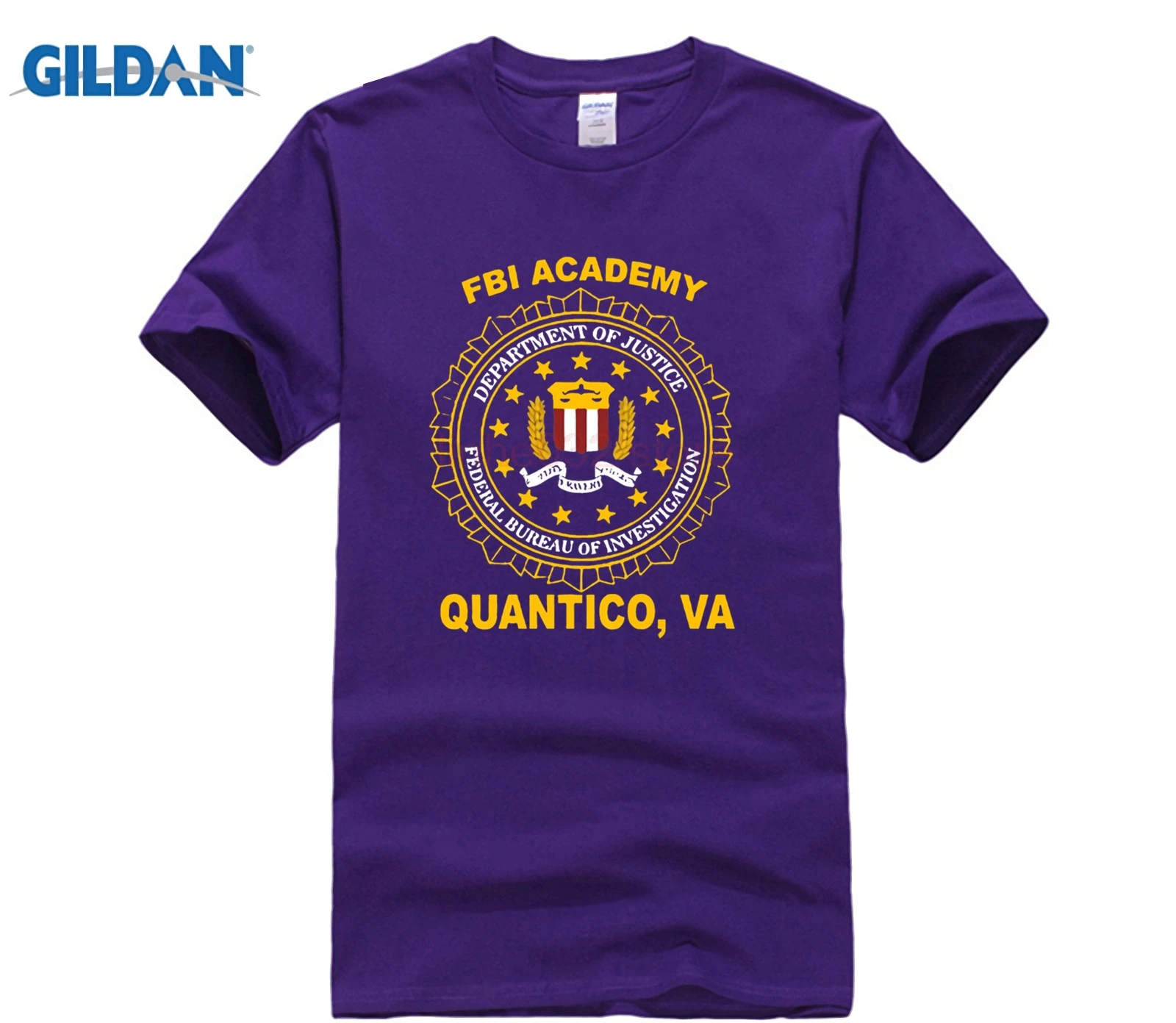 Футболка, модные мужские классические топы, футболки, новинка, Academy Quantico Va Police Us beads, мужские футболки для мужчин