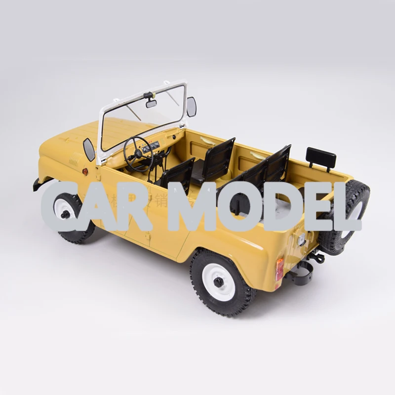 1:18 Масштаб сплава игрушечных транспортных средств Советского Союза UAZ-469 модель автомобиля SUV детских игрушечных автомобилей Аутентичные детские игрушки