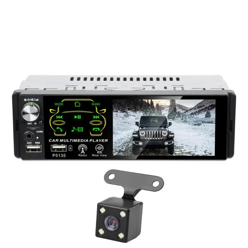 Заводская Горячая Bluetooth Carro MP5 плеер двойной USB 4,1 дюймов сенсорный экран USB AUX радио приемник в тире головное устройство