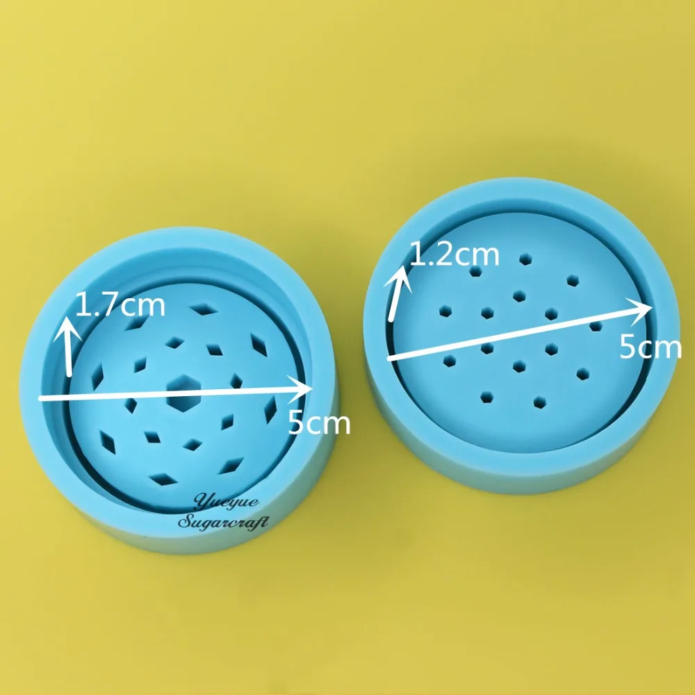 Weed Grinder Shiny Silicone Mold Silicon Resin Mold Rubber mold DIY