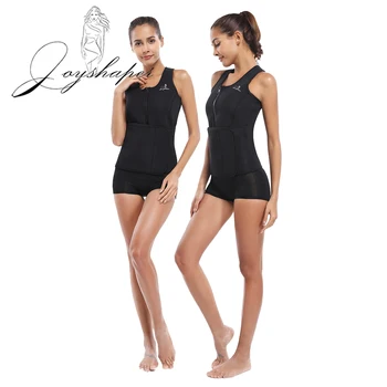 

Joyshaper Sexy Butt Shaper Hooks Closure Waist Trainer Adjustable Shapewear Body Shapers Neoprene Sweat Tummy Control Corset XL