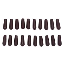 Горячие 20pcs Карп рыболовные стрелы буферные шарики для вертолета Rig Chod Rig узел протектор бусины резиновый амортизатор для мульти-зажим