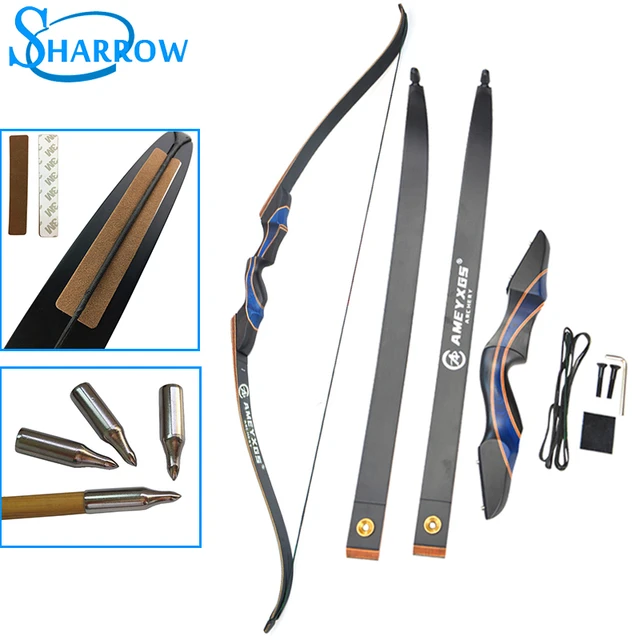US $84.55 Recurve Hunting 50lbs Archery 15inche Riser Tranditional With Target Field