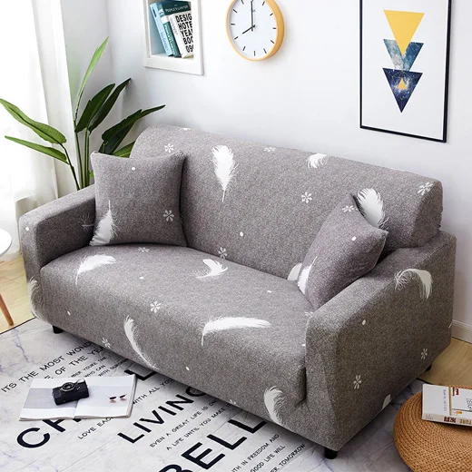 Color O Slipcovers диван крышка Эластичный диванных чехлов для диван в гостиной крышка секционная один/два/три/Четырехместный чехол на диван из стрейч-материала - Цвет: Color O