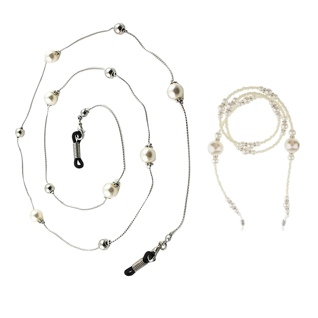 2pcs Cords Eyeglass Strap Spectacles Sunglasses Lanyard Holder Chain 78cm