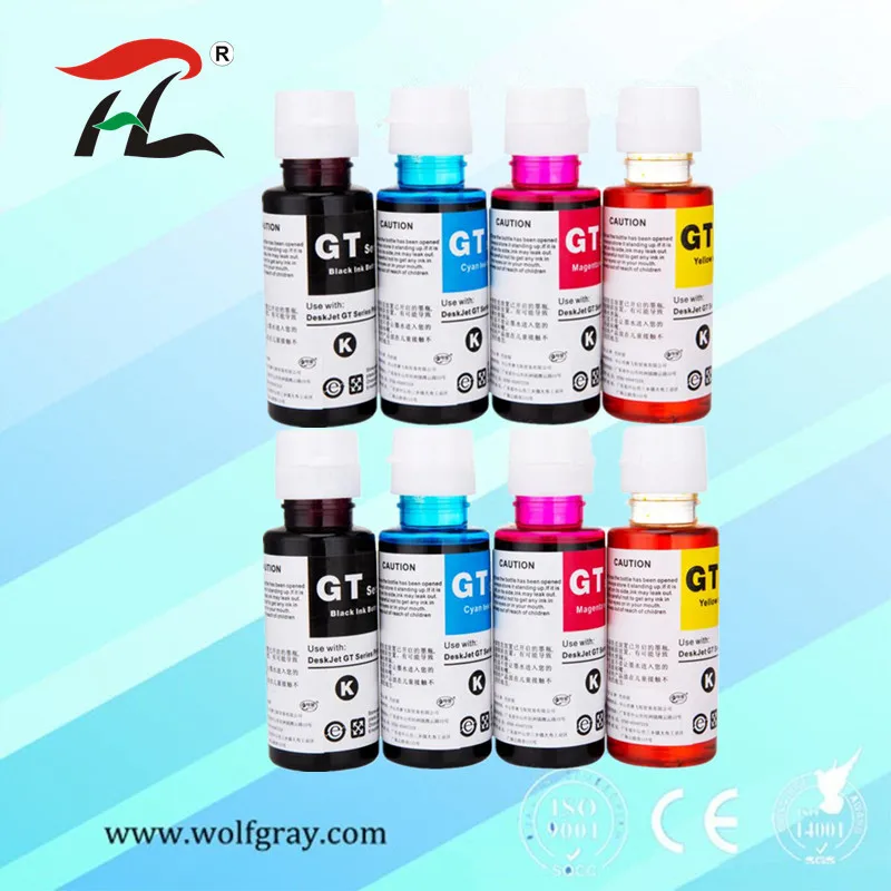 2set*100ml YI LE CAI Compatible Dye Ink refill kit for HP 655 5820