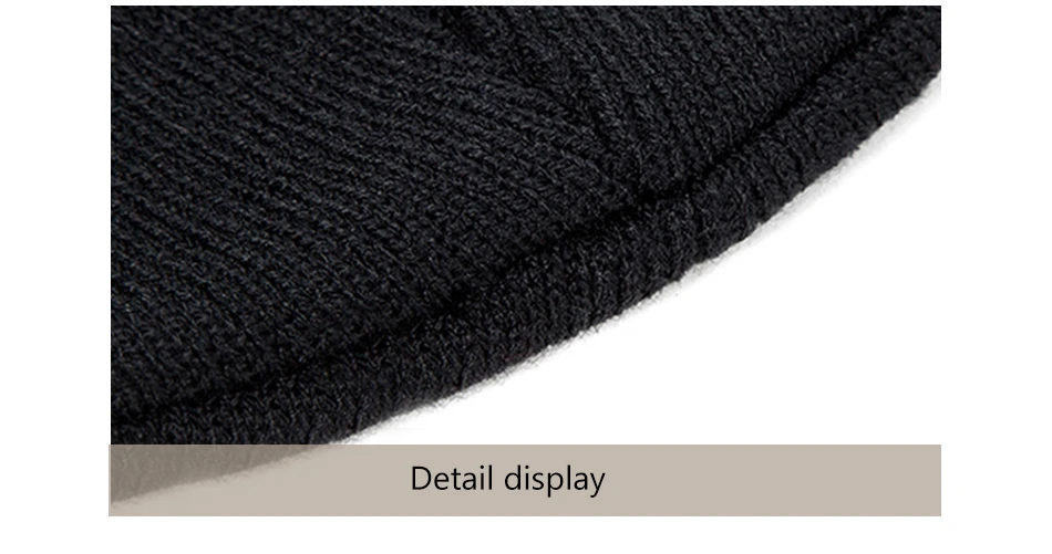 Зимняя шапка бини для мужчин и женщин с русскими буквами, крутая черная Повседневная шапка в стиле хип-хоп, модная Шапка-бини