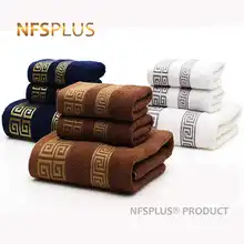 

Geometric Pattern Bath Towel For Bathroom 100% Cotton Towels Set Terry Towel Hand Face Washcloth Travel Beach Sport Towels
