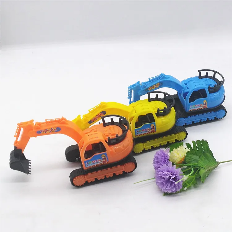 

U010b Rotating Excavator Toy + 10 Two Yuan Shop Supply of Goods CHILDREN'S Toy Funny Toy