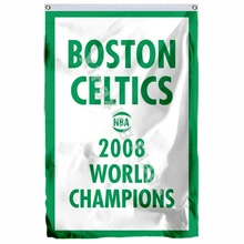 Boston Celtics 2008 флаг чемпионов мира 3ft x 5ft полиэстер командный баннер Летающий Размер № 4 90x150 см пользовательский флаг
