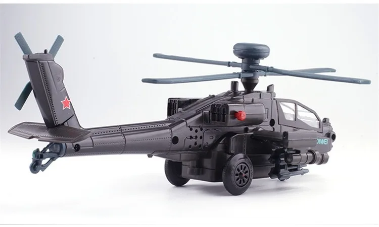 Специальное предложение Cadeve военная модель из сплава AH-64D Apache вертолет самолет детская модель самолета