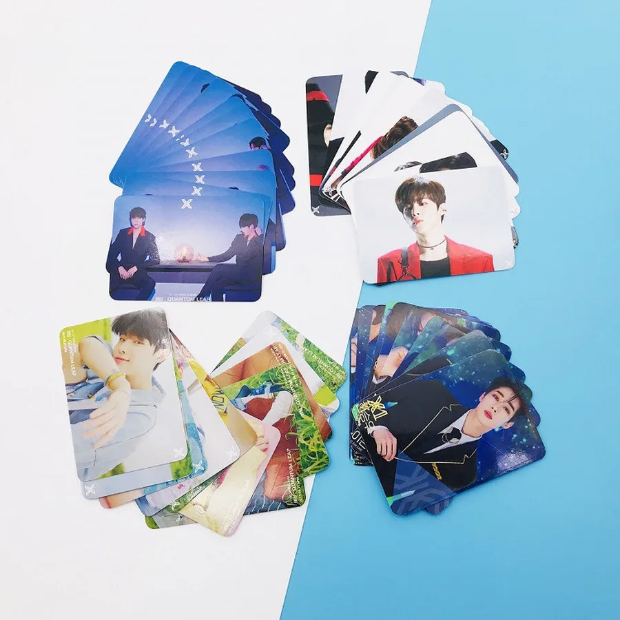 

X One Quantum Leap Paper Photocard Hyeongjun Minhee Album Concert HD Photo Card Collective Cards