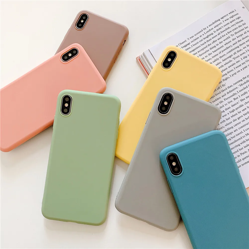 FLYKYLIN силиконовый матовый чехол для xiaomi Redmi 7A xioami 7 8A 6 6A Note 8 Pro 8T тонкий телефона