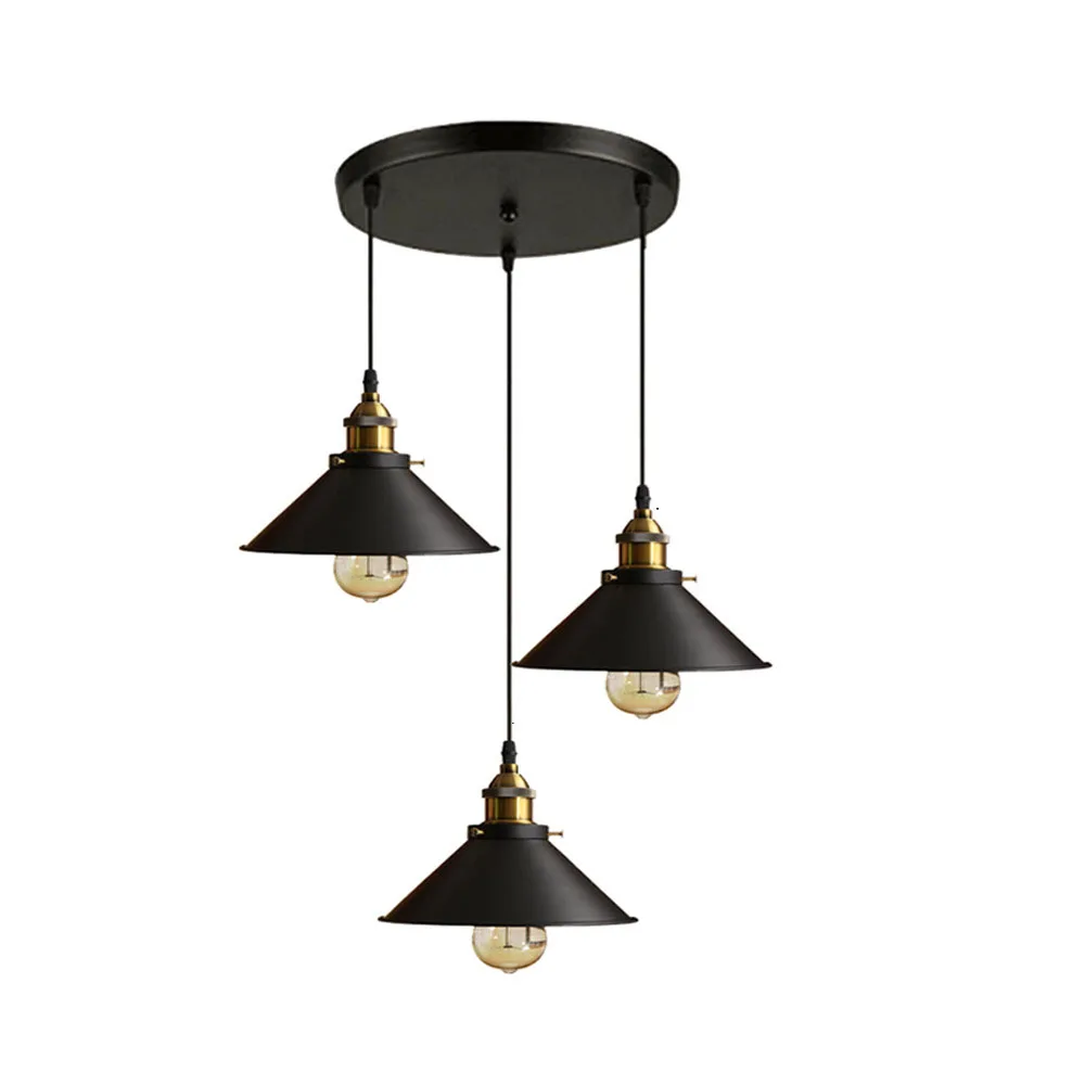 

Nordic chandelier creative personality American style living room chandelier simple retro wrought iron post-modern lighting