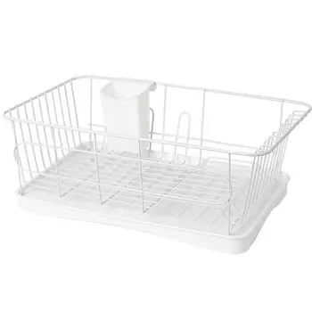 

Drain Dish Rack Chopsticks Storage Basket Kitchen Household Cupboard Plate