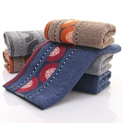 Sports Towel Half Moon Cotton Towel Creative Fitness Towel Striped Towel High Quality Thick Towel Yoga Running Gym Towel