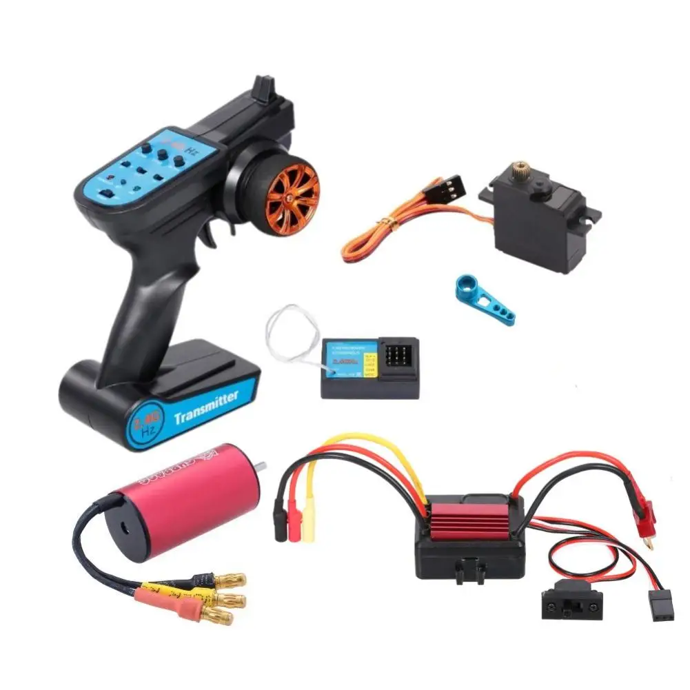 Brushless Upgrade Kit Motor Esc Receiver Remote Controller Servo Set For Wltoys A959-b A979-b toy RC Cars Spare Parts | Игрушки и хобби