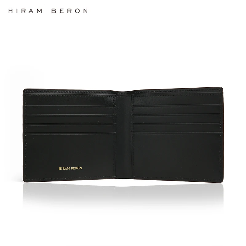 Hiram Beron Custom Name Man Gift Billfold Wallet Luxury Crocodile Pattern Designer Gift for Father Boyfriend Dropship 4