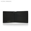 Hiram Beron Custom Name Man Gift Billfold Wallet Luxury Crocodile Pattern Designer Gift for Father Boyfriend Dropship 4