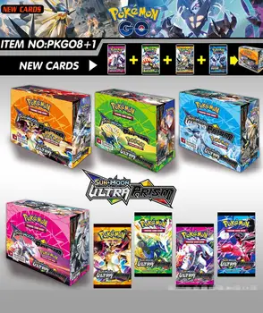 

New 324Pcs/box Pokemon card TCG Sun & Moon Ultra Prism 36 Pack Booster Box Collecting Trading Cards Game