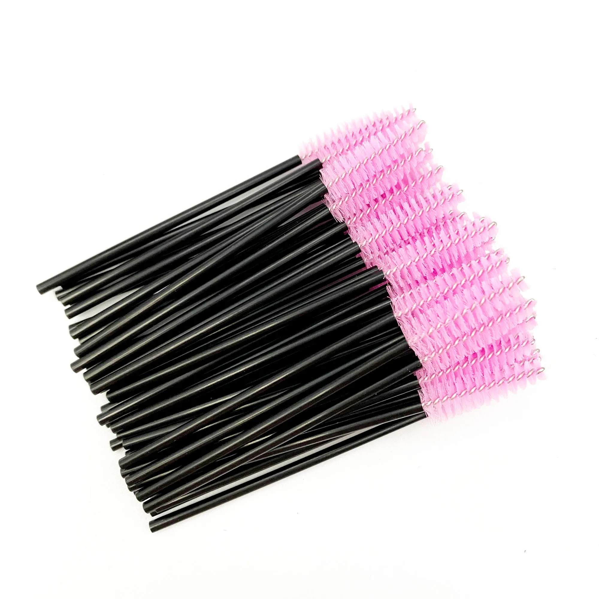 Disposable Crystal Eyelash Makeup Brush Diamond Handle Mascara Wands Eyelash Extension Tool 25/50 Pcs/Pack makeup brush set makeup brush eyelashes brush eyelash brush eyelash removal brush eyelash cleaner brush makeup tool set makeup tool