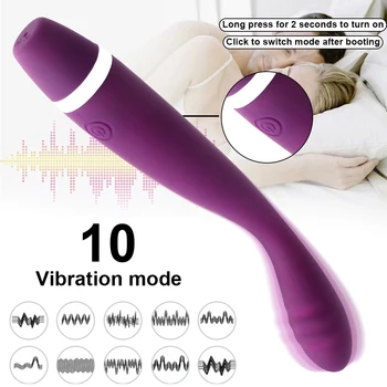 G Spot Vibrator Heart Vibrators Finger Orgasm Massage Vagina Clit Stimulator Masturbator 10 Speed Dildo Erotic Sex Toy For Women 2