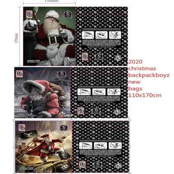 

Santa Claus Merry Christmas Mylar Bags Local Medicated Edibles Smell Proof Bags HdQax