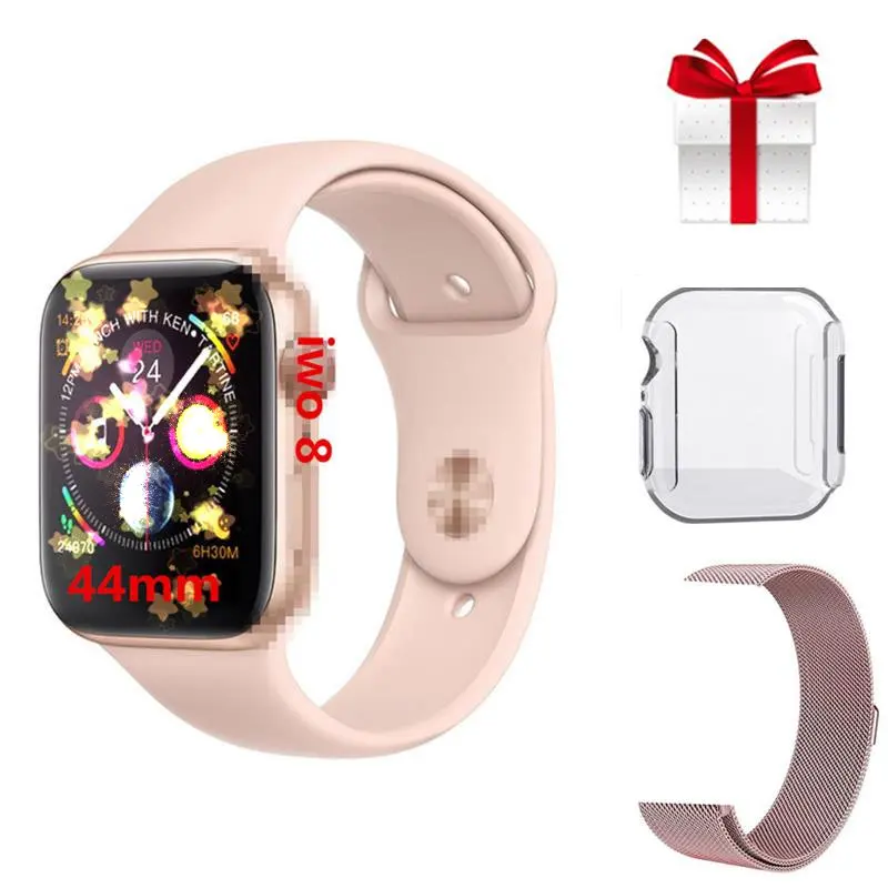 

Smart Watch IWO 8+Strap+Screen Protector/Set ECG PPG Smartwatch IWO8 Relojes Inteligentes Para Hombre 2019 For Iphone Huawei