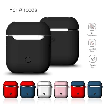 

TPU + PC Earphone Case For Apple AirPods Bluetooth Wireless Earphone Case For AirPods Protective Cover for AirPods Charging Box