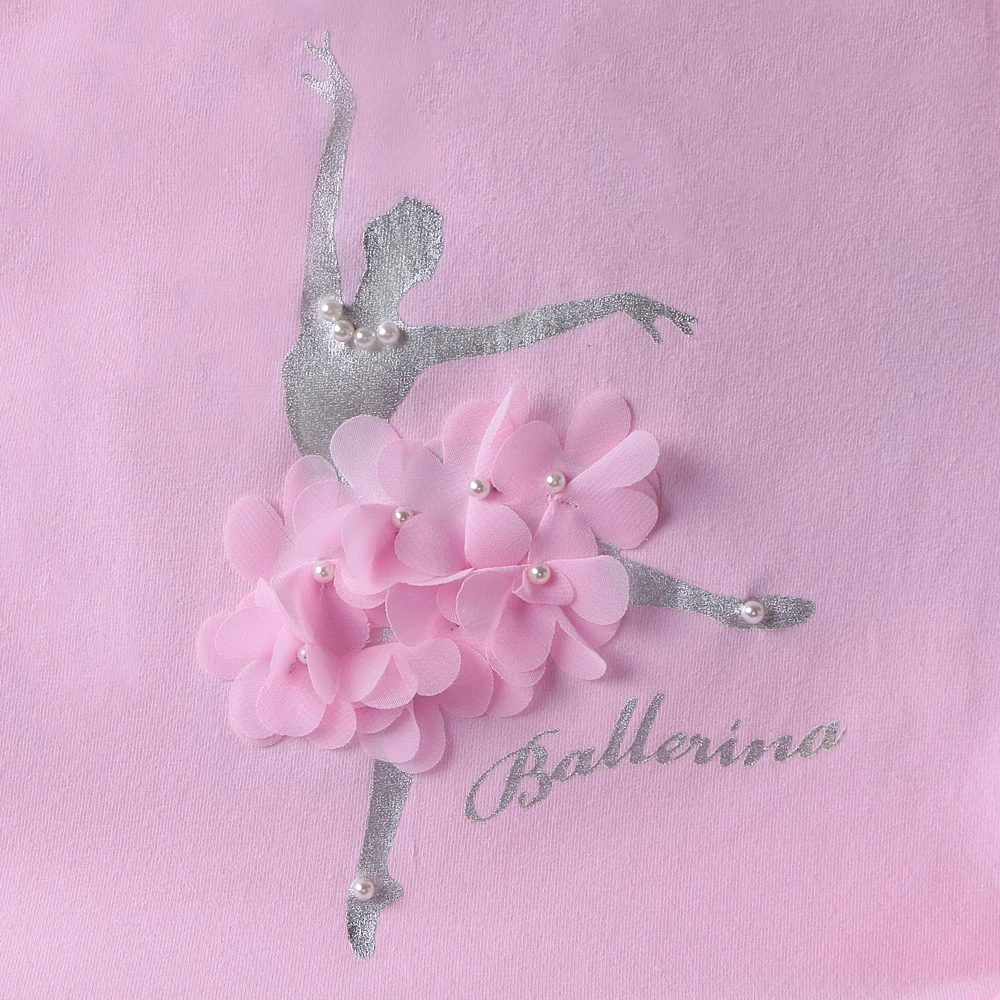 BAOHULU, розовое платье для девочек однотонное платье принцессы с короткими рукавами для девочек бальное платье принцессы балетное праздничное платье для детей от 3 до 7 лет
