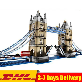 

IN STOCK 4295pcs London Bridge Model Building Kits Blocks Bricks DIY Toys Compatible 17004 for Children Gift