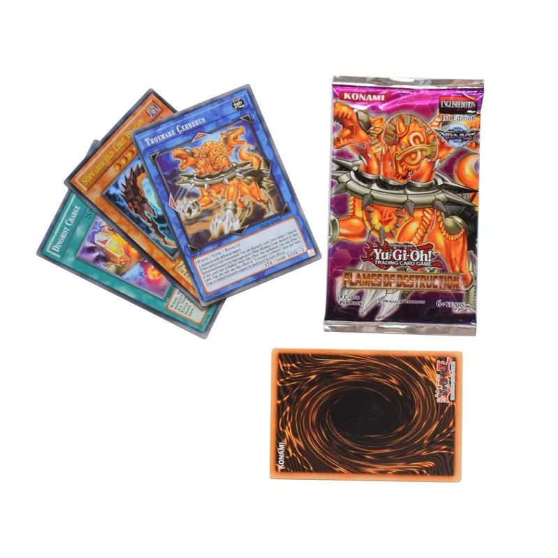 Yugioh карты 216 шт./компл. фигурки карточные игрушки английская версия для детей Yu Gi Oh
