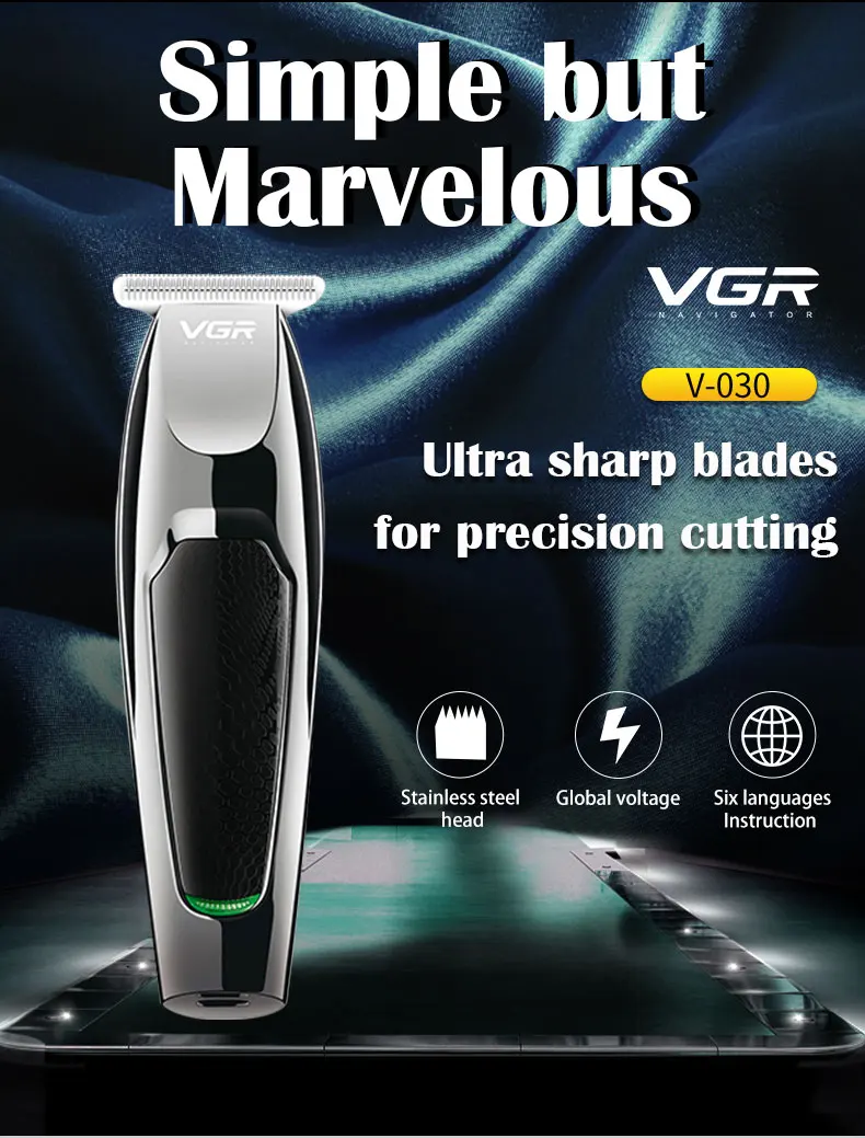 Ceny VGR110V 220V dorosłych dzieci maszynka do włosów wzór rzeźba oleista głowa elektryczna maszynka do strzyżenia włosów samolot sh ogolone głowy rzeźbione łysy głowy