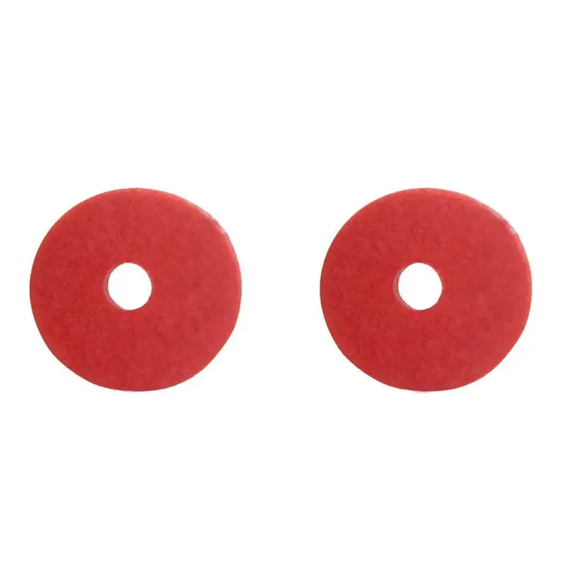 New M2 M2.5 M3 M4 M5 M6 Steel Flat Pad Insulation Insulating Washers Spacer Red