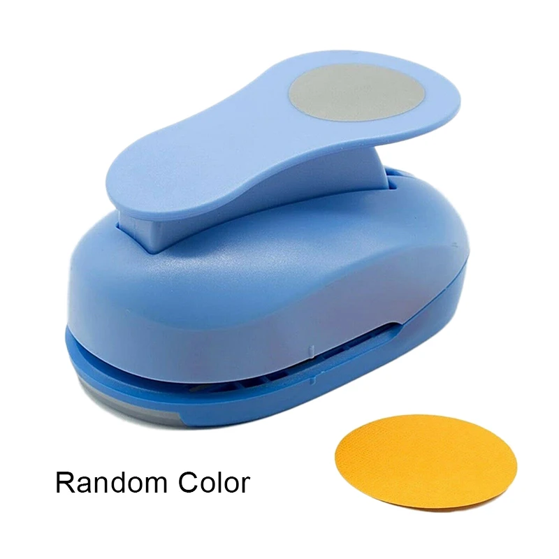 Herramienta de perforación de papel para manualidades de papel, cortador de álbum de recortes para niños, Manual, perforación en relieve, circular, 5cm XL