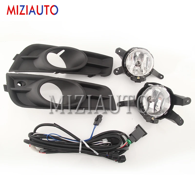 

12V Car Fog Lamp Assembly with Fog Light Covers and Wire Relay Switch Button for Chevrolet Cruze 2009 2010 2011 2012 2013 2014