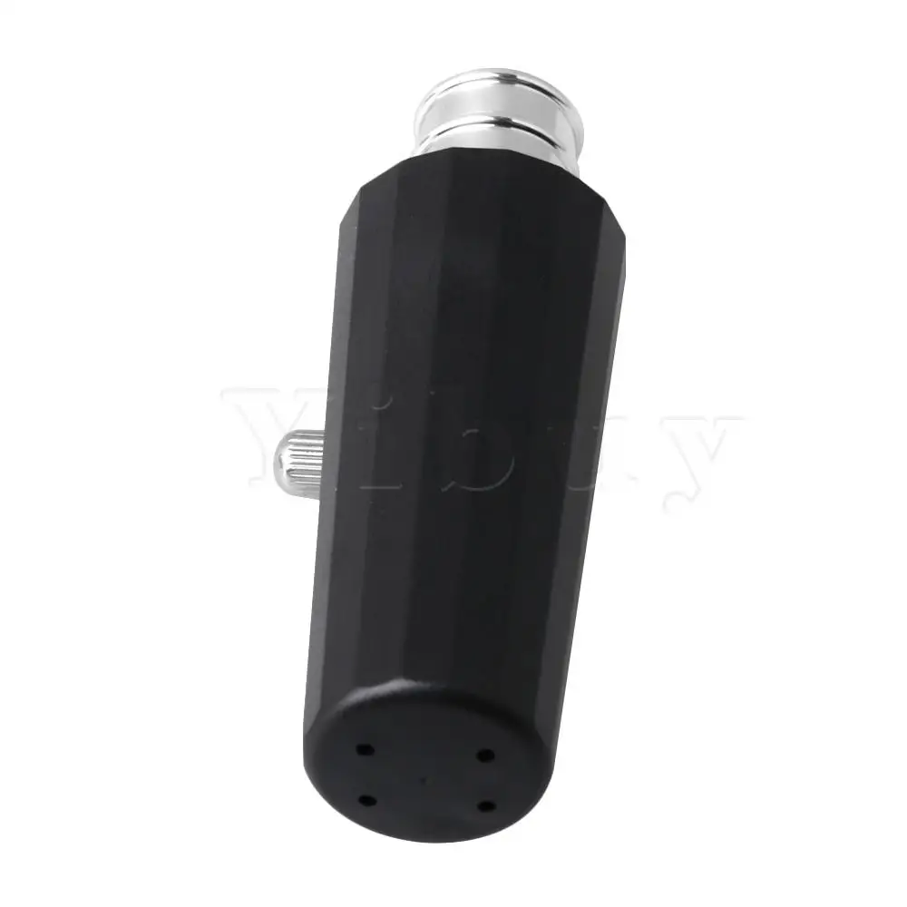 Yibuy Щепка Джаз альт саксофон мундштук с кожаным зажимом 8