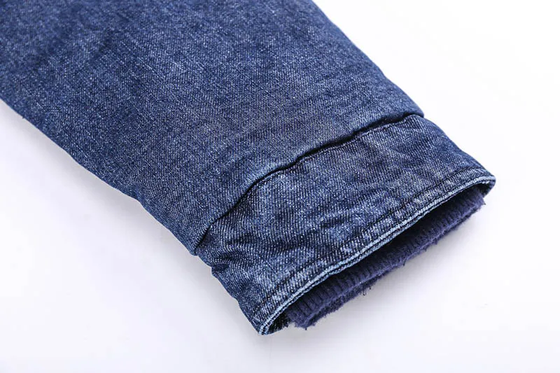 Mcikkny Men Winter Warm Denim Jackets With Fur Collar Thick Thermal Long Jackets Outwear For Male Parka Size M-3XL Windbreak (6)