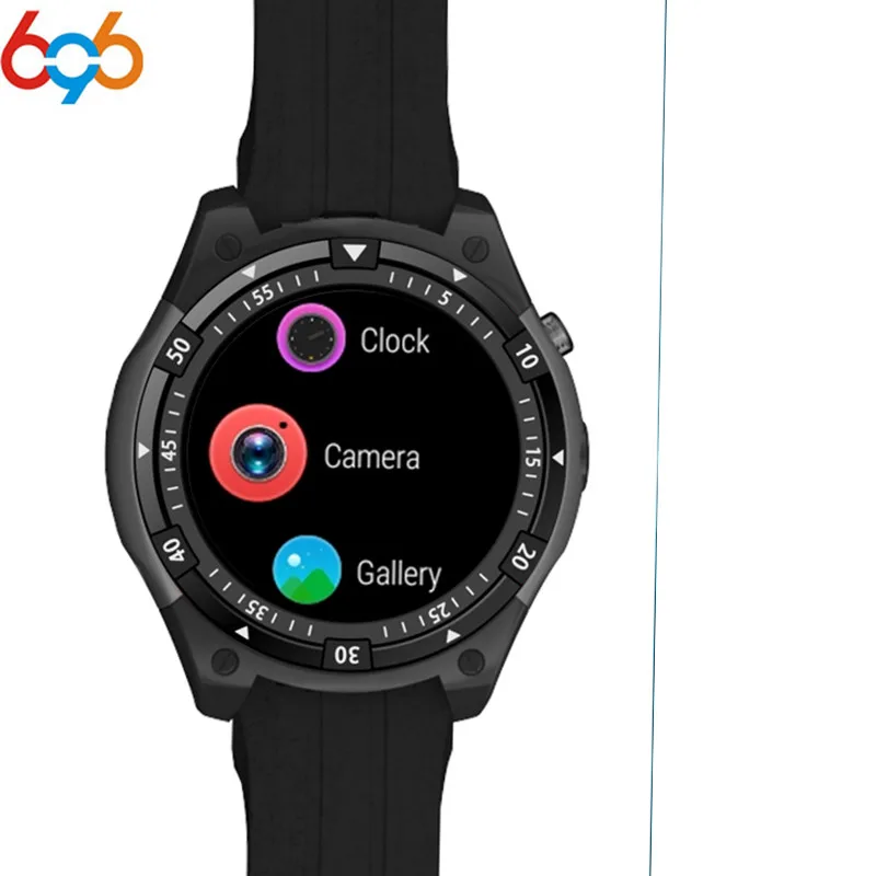 696X100 Bluetooth Смарт часы сердечного ритма музыкальный плеер Facebook Whatsapp Синхронизация