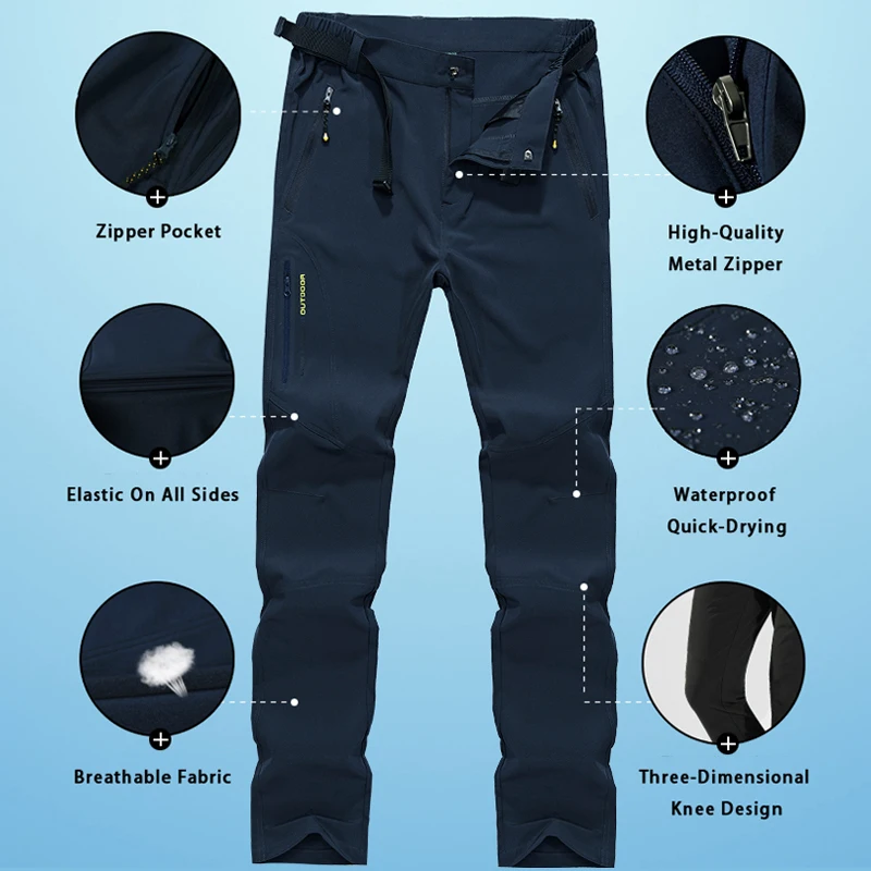 LNGXO Women’s Waterproof Hiking Pants 2