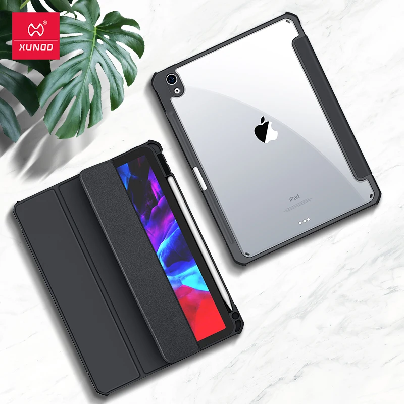 para Ipad ar 2023 Case Xundd Anti-impacto Proteção Completa Inteligente Sono Flip Tablet Case para Ipad ar 2023 Case A2072 A2316 Case Case