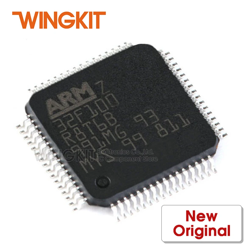 1 шт. STM32F100R8T6B LQFP64 STM32F100R8 STM32F100 STM32F1 LQFP-64 32-битный микроконтроллер MCU | Электроника