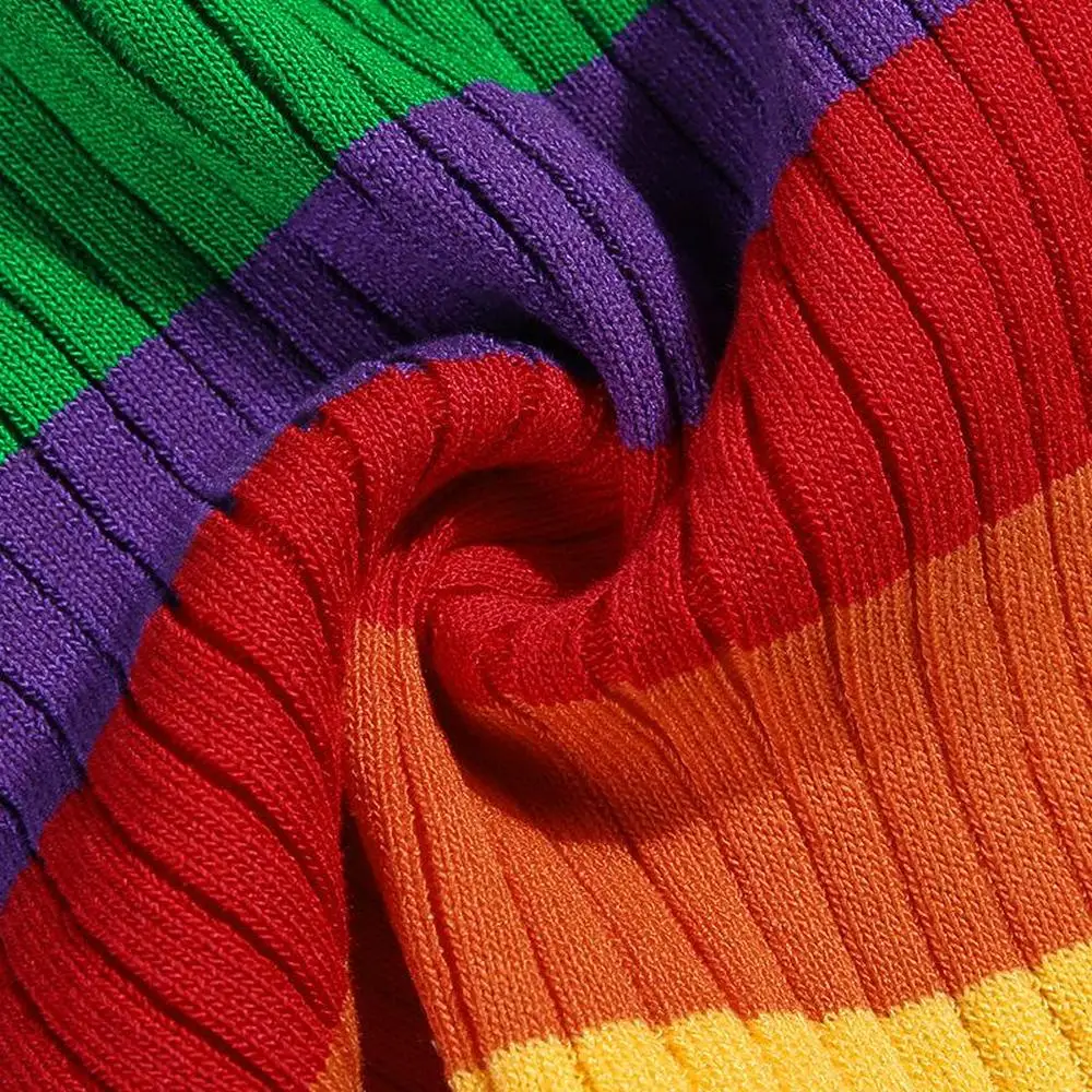 SanHuaZ лето осень женский свитер Топы повседневные сексуальные Клубные О-образным вырезом без рукавов полосатые трикотажные женские пуловеры свитера