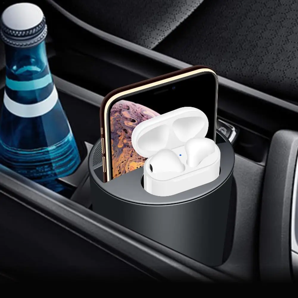 Четыре в одном беспроводное автомобильное зарядное устройство чашка для воды зарядка USB для Apple samsung Airpods XS MAX/XR/X/8 PLUS для Airpods 2 Galaxy