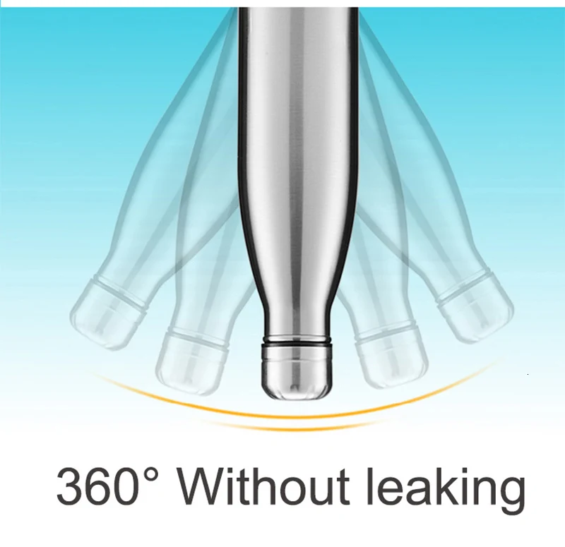 350/500/750/1000ml Double-wall Insulated Vacuum Flask Stainless Steel Heat Thermos For Sport Water Bottles Portable Thermoses