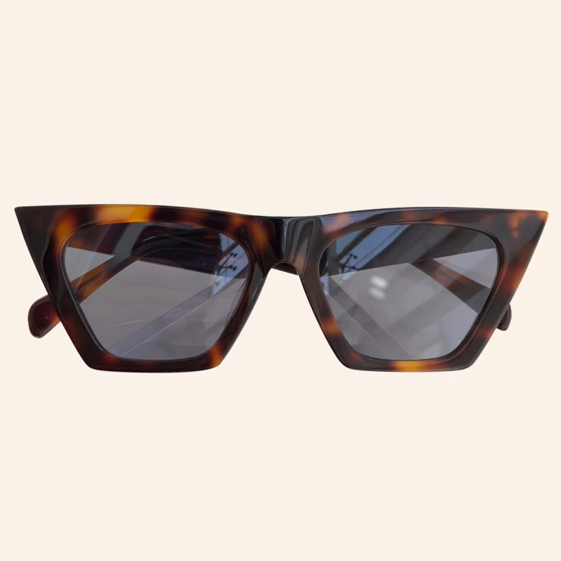 No.3 Sunglasses Винтажные брендовые Солнцезащитные очки женские квадратные очки персонализированные кошачьи глаза солнцезащитные очки UV400 - Цвет линз: No.3 Sunglasses