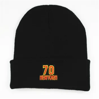 

70 embroidery Thicken knitted hat winter warm hat Skullies cap beanie hat for kid men and women 86