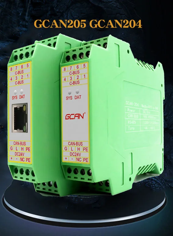 

Modbus TCP / RTU to Can Protocol Converter Module Ethernet Serial Port to Can Bus Gateway