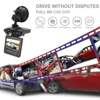 

Car DVR 2.5 Inch Camera 270 Degree Dashcam Video Registrars Cars Night Vision IR Recorder OE88